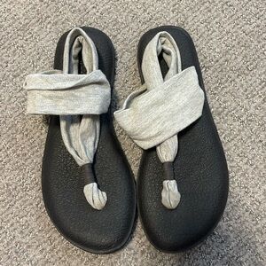 Gray Sunuk sandals